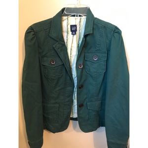 GAP Sport Jacket in Forest Green size 10